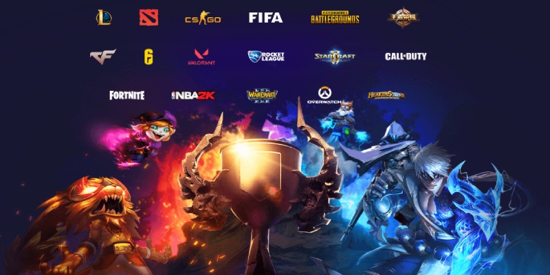 Kho game Esports BK8 cực kỳ đa dạng