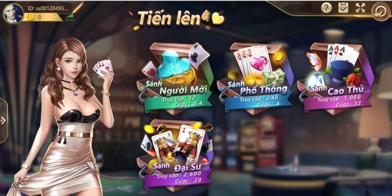 Tiến Lên tại sảnh 3D Games